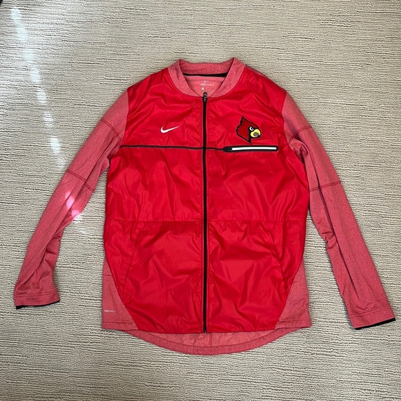 Nike Other - Nike Shield Jacket | Large | Louisville Emblem Custom Embroidered